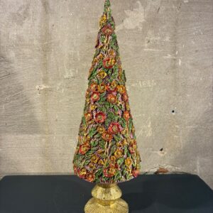 Resin kerstboom vintage bloom