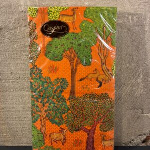 Servetten arcadian forest orange