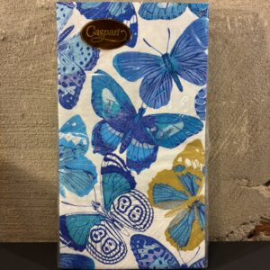 Servetten butterflies blue