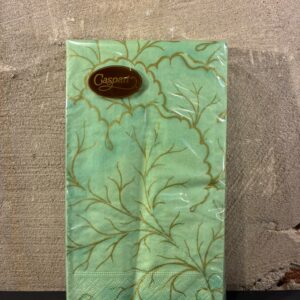Servetten gilded majolica celadon
