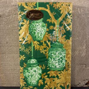 Servetten ginger jars dark green