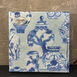 Servetten glazed porcelain
