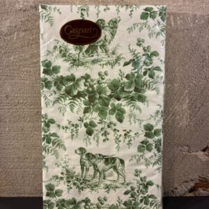 Servetten hunting toile evergreen