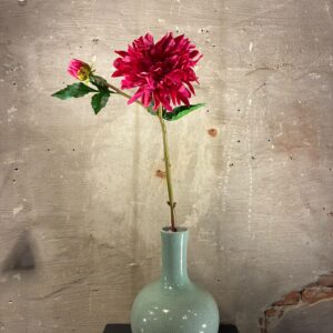 Zijden dahlia fuchsia
